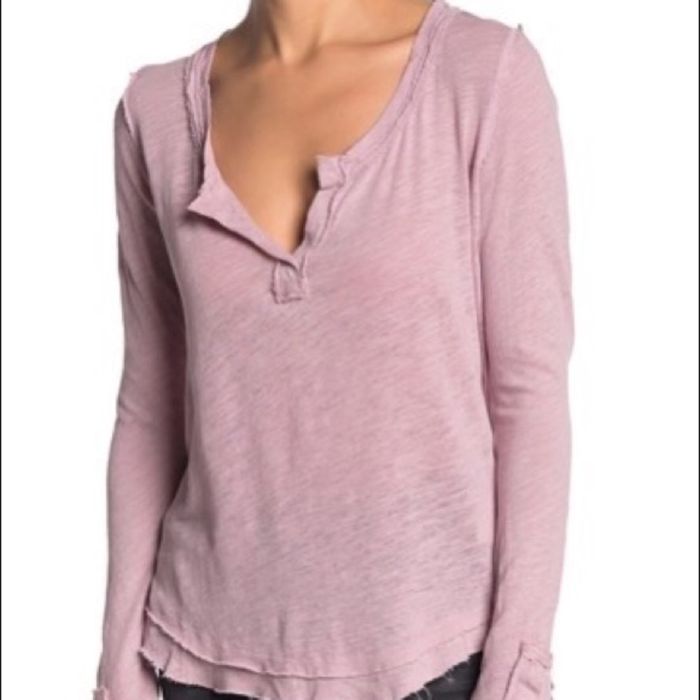 Free people hazy day Henley